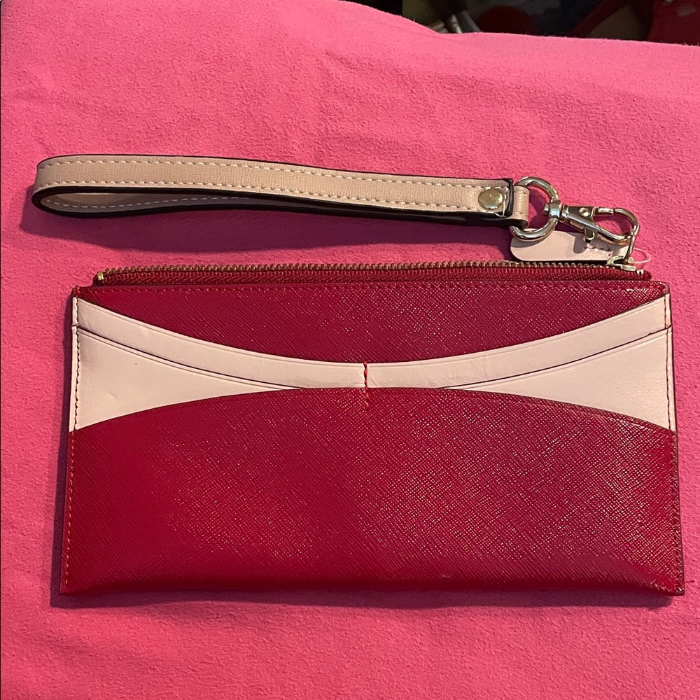 14th & Union Two tone Clutch Wristlet